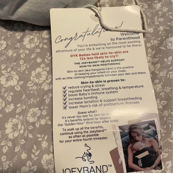 Joeyband Size A - Skin-To-Skin Band for Newborns and Premature Babies - Picture 5 of 5